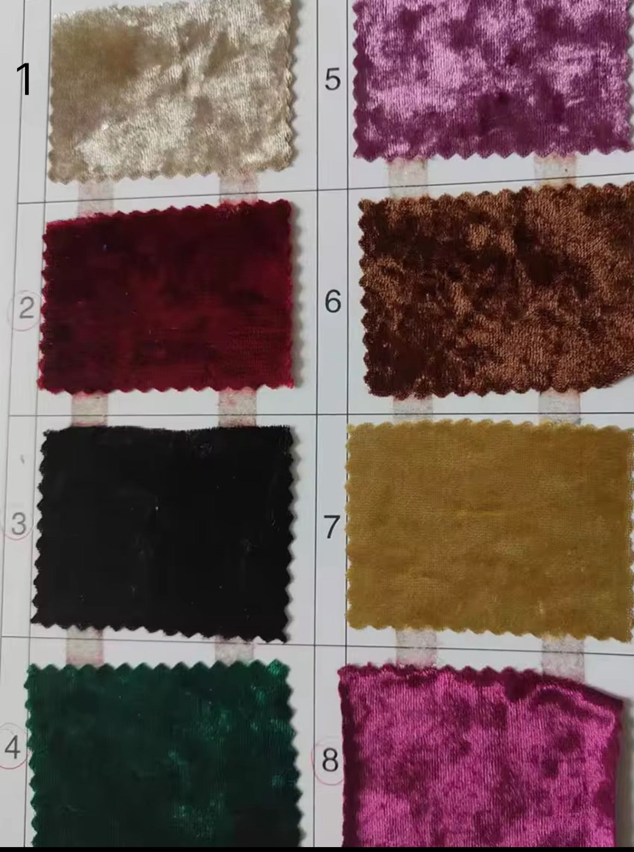 Crushed Velvet Heavy Cloth Backdrop Drapes Curtain