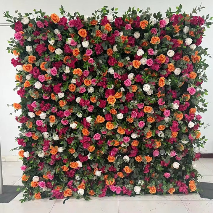 Summer Floral Wall 8'x8'