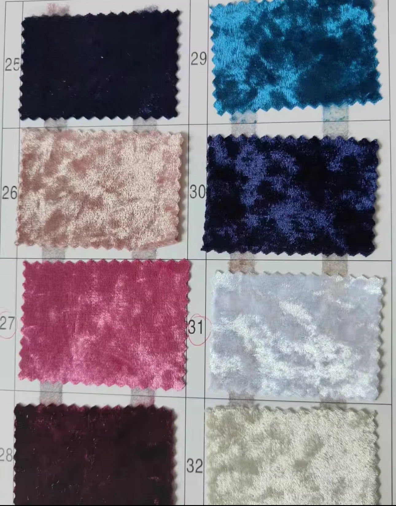 Crushed Velvet Heavy Cloth Backdrop Drapes Curtain