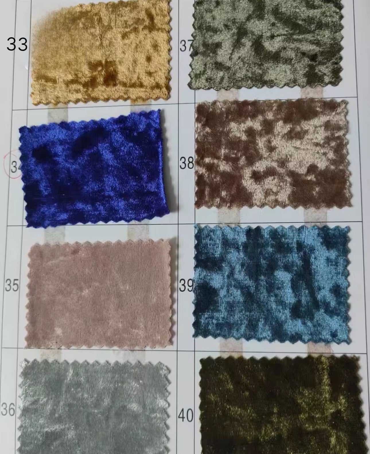 Crushed Velvet Heavy Cloth Backdrop Drapes Curtain