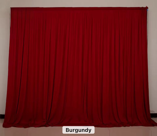 4-Way Stretch Spandex Curtain Backdrop Drapes Panels