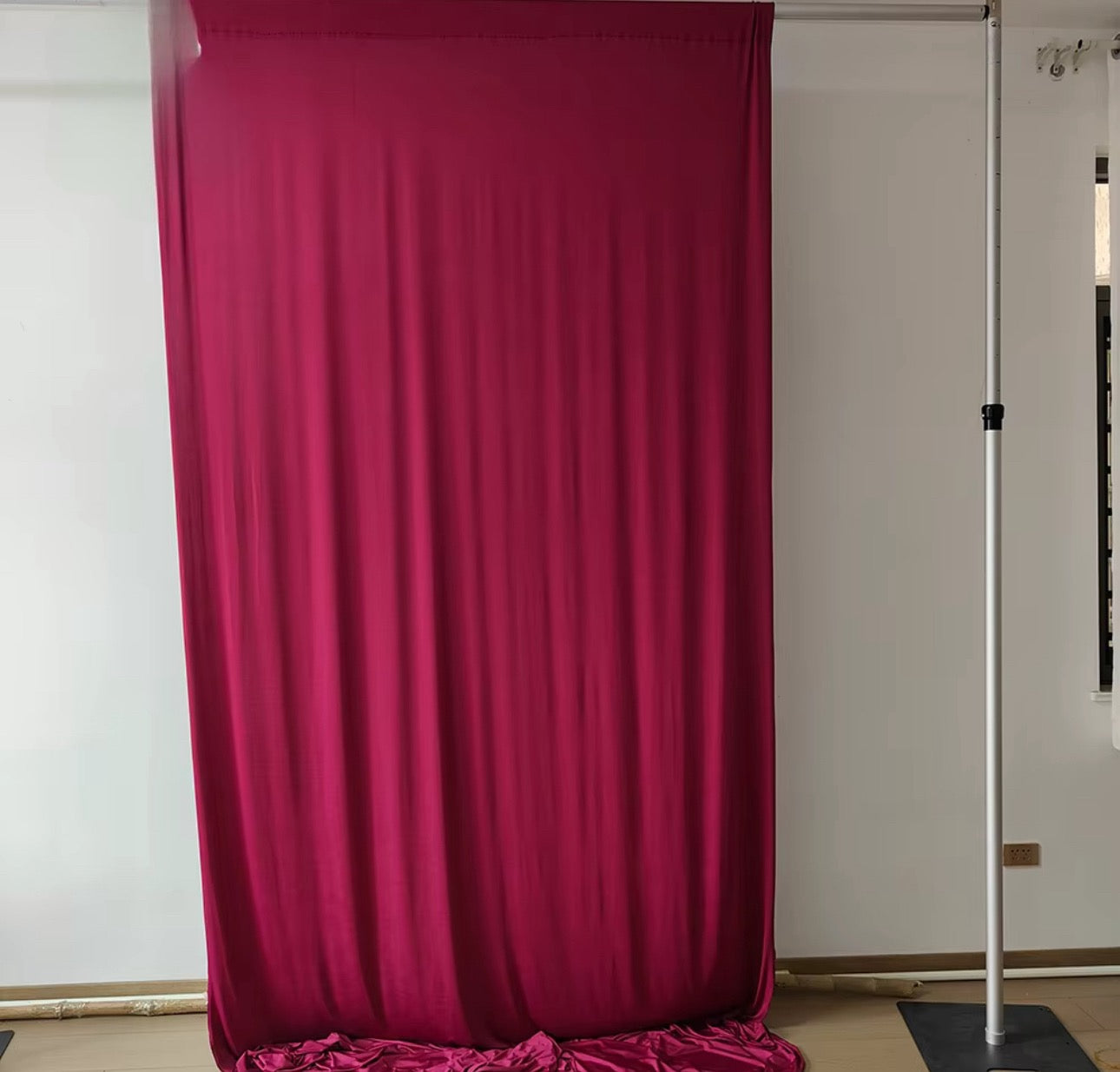 4-Way Stretch Spandex Curtain Backdrop Drapes Panels