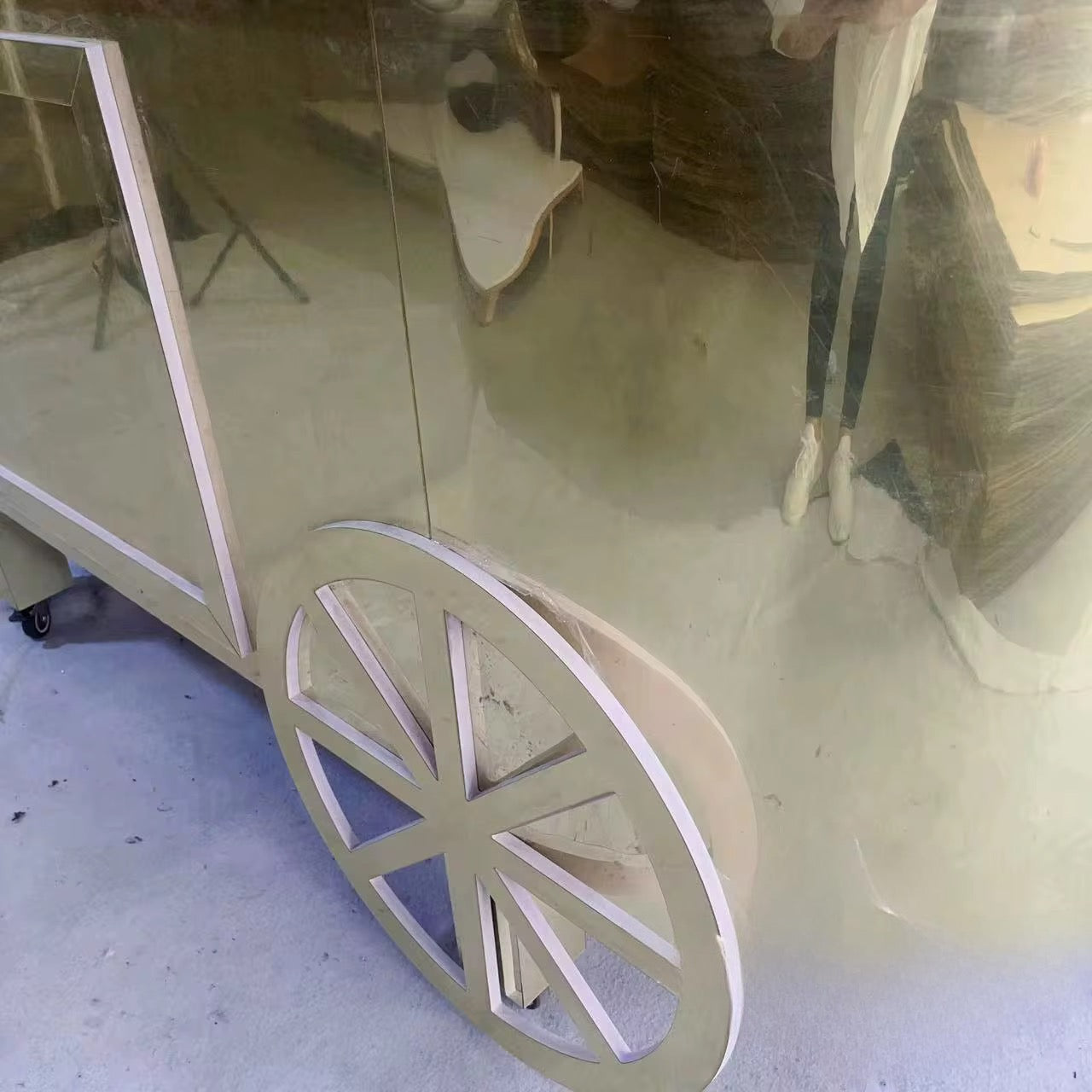 Acrylic Candy Cart
