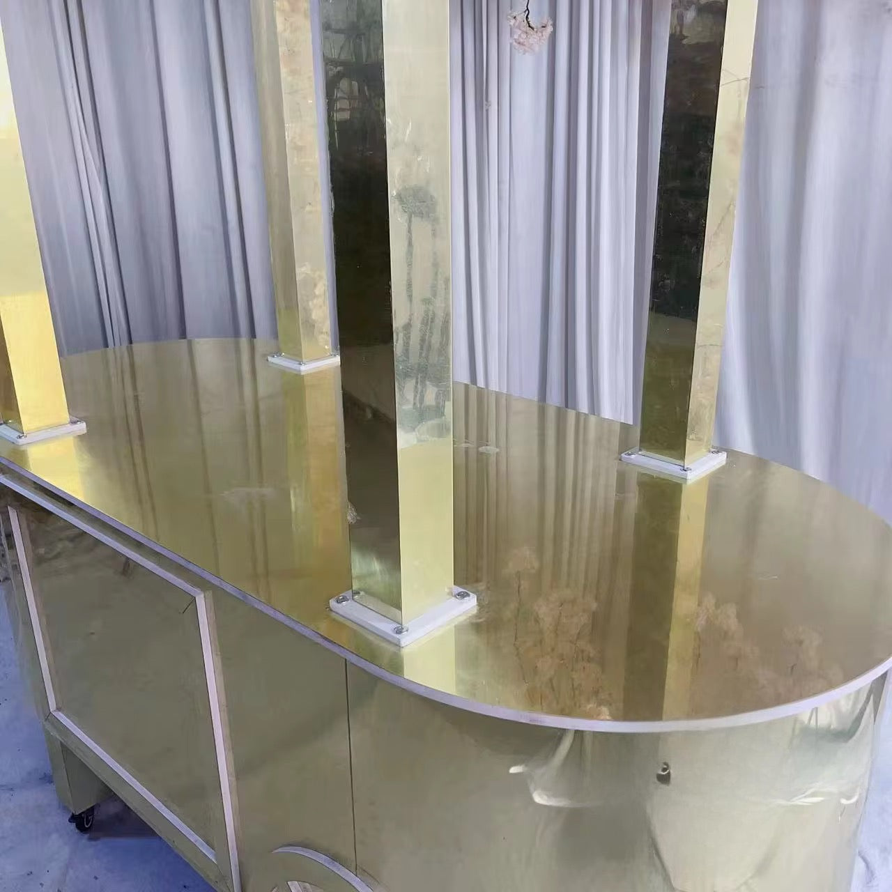 Acrylic Candy Cart
