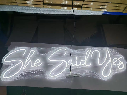 She Said Yes Neon Sign 119*34cm
