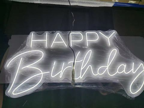 Happy Birthday Sign 119*60cm