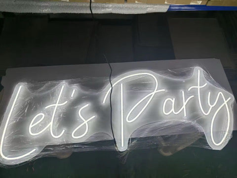 Let's Party Neon Sign 119*48cm