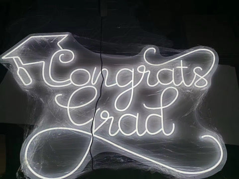 Congrats Grad Neon Sign 119*83cm