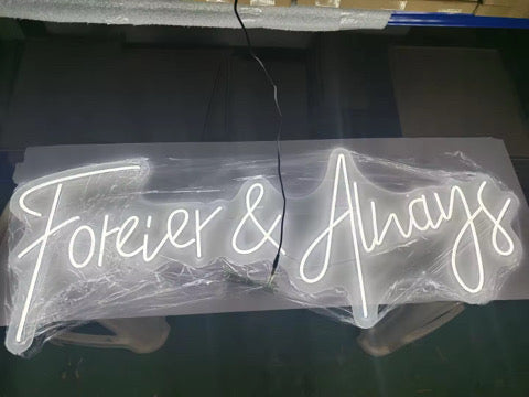 Forever & Always Sign 119*45cm