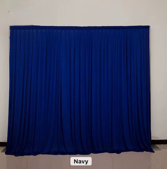 4-Way Stretch Spandex Curtain Backdrop Drapes Panels