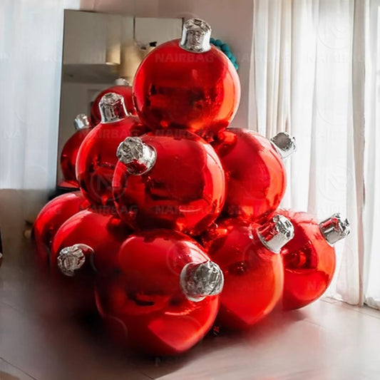Sizes 16" - 157"  Inflatable Ornament Christmas Sphere Mirror Balloons